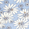 Dress Cotton 60" (Jun 2021) - Design 11, Multi Daisies, Blue