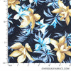 Dress Cotton 60" - Design 04, Tropical Times, Blue Brown (Spring 2022)