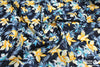 Dress Cotton 60" - Design 04, Tropical Times, Blue Yellow (Spring 2022)