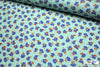 Dress Cotton 60" - Design 07, Abstract Flowers, Blue (Summer 2022)