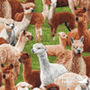 Elizabeth's Studio - Farm Animals, Alpaca, Green