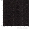 Embroidered Cotton 45" - Design 02, Black (Jan 2021)