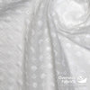 Embroidered Cotton 45" - Design 03, White (Jan 2021)