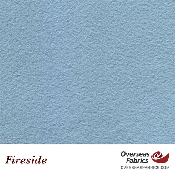 Fireside Backing Fabric 60" - Baby Blue