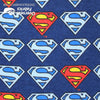 Flannelette Print 45" - July 2020 Collection; Design 5 - Superman Logo