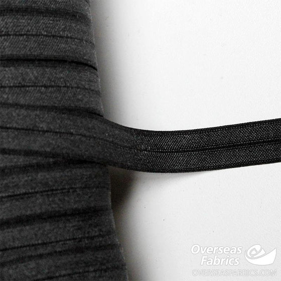Fold-Over Elastic 13mm (1/2") - 003 Black