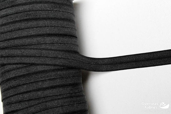 Fold-Over Elastic 13mm (1/2") - 003 Black