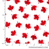 Canadiana Quilting Cotton - Oh Canada, White