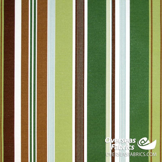 Bryant Outdoor Fabric 54" - Hudson Stripe, Grass