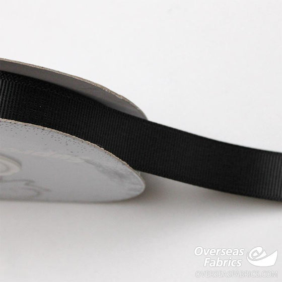 Grosgrain Ribbon 16mm (5/8") - 003 Black