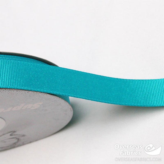 Grosgrain Ribbon 16mm (5/8") - 007 Turquoise
