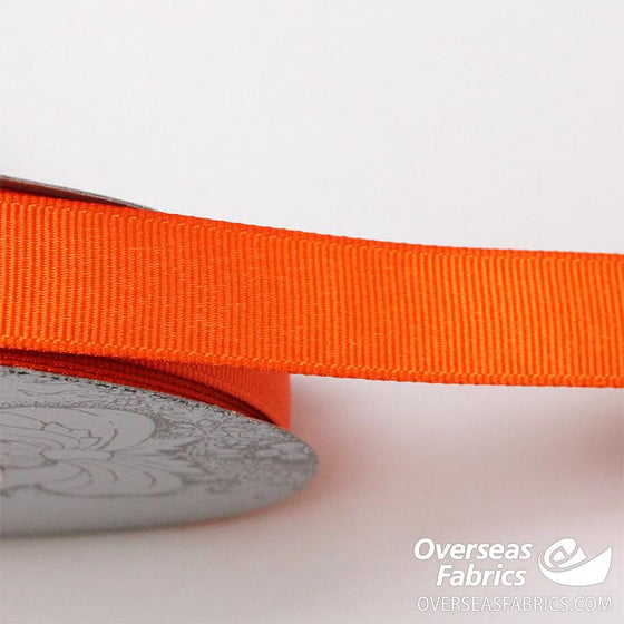 Grosgrain Ribbon 16mm (5/8") - 013 Orange