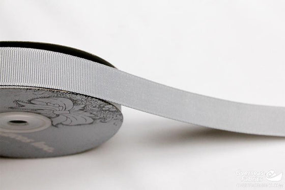Grosgrain Ribbon 16mm (5/8") - 016 Silver