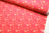 Cotton-Lycra Knit 60" - Stars, Coral