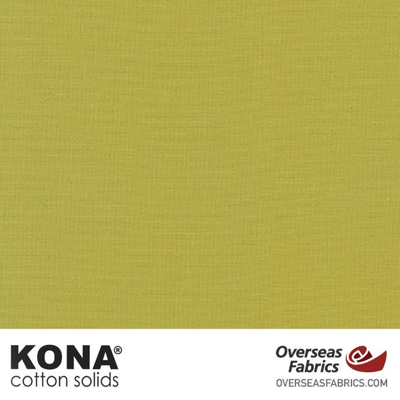 Kona Cotton Solids Artichoke - 44" wide - Robert Kaufman quilting fabric
