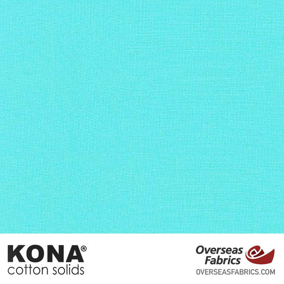 Kona Cotton Solids Azure - 44" wide - Robert Kaufman quilting fabric