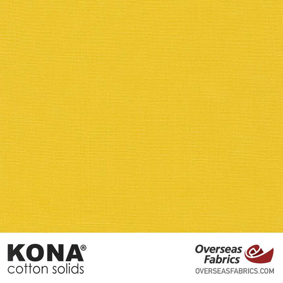 Kona Cotton Solids Banana Pepper - 44" wide - Robert Kaufman quilting fabric