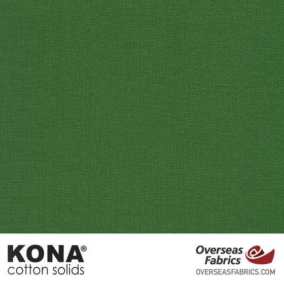 Kona Cotton Solids Basil - 44" wide - Robert Kaufman quilting fabric