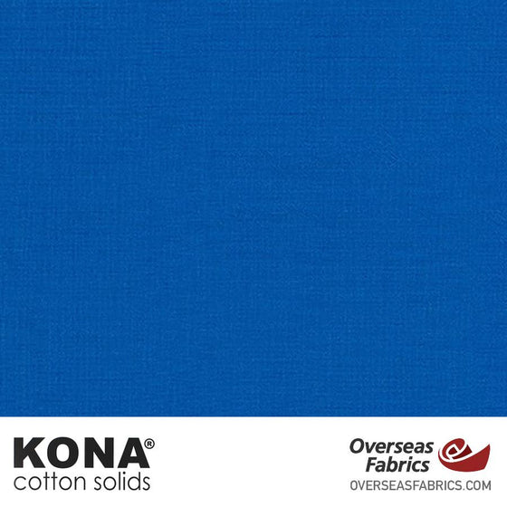 Kona Cotton Solids Blueprint - 44" wide - Robert Kaufman quilting fabric