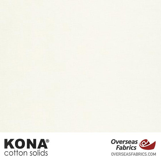 Kona Cotton Solids Bone - 44" wide - Robert Kaufman quilting fabric