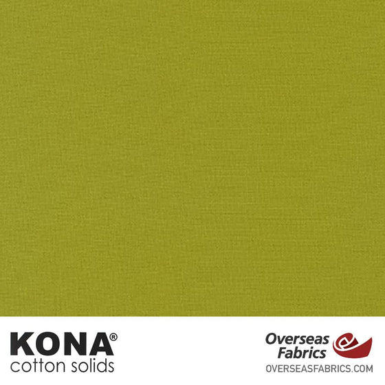 Kona Cotton Solids Bonsai - 44" wide - Robert Kaufman quilting fabric