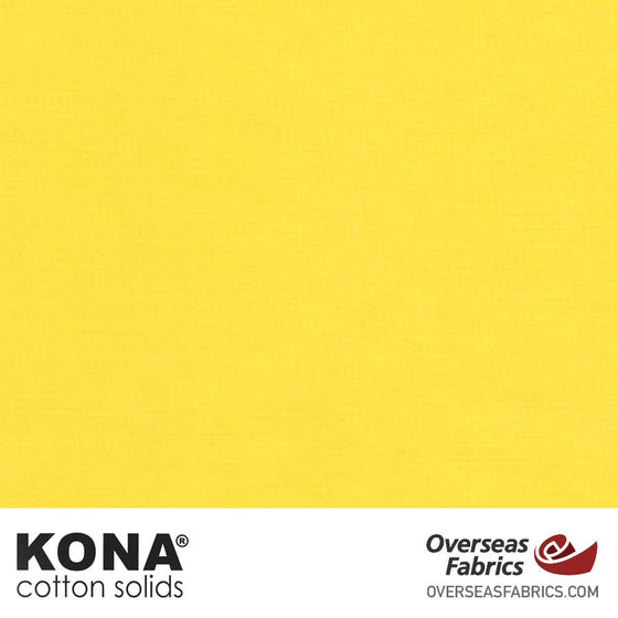Kona Cotton Solids Bright Idea - 44" wide - Robert Kaufman quilting fabric