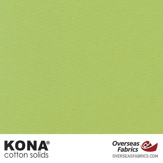 Kona Cotton Solids Cabbage - 44" wide - Robert Kaufman quilting fabric