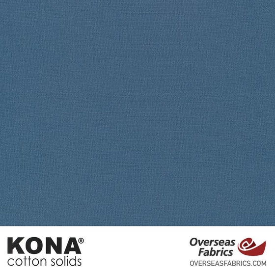 Kona Cotton Solids Cadet - 44" wide - Robert Kaufman quilting fabric