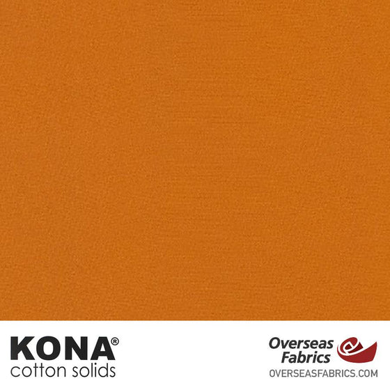 Kona Cotton Solids Cedar - 44" wide - Robert Kaufman quilting fabric