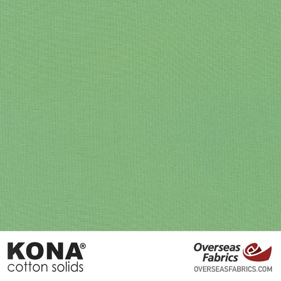 Kona Cotton Solids Celadon - 44" wide - Robert Kaufman quilting fabric