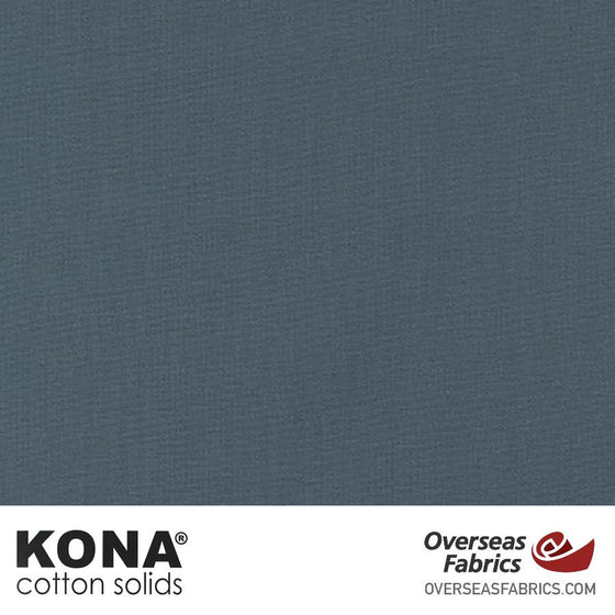 Kona Cotton Solids Chalkboard - 44" wide - Robert Kaufman quilting fabric