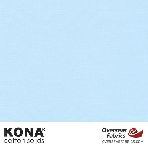 Kona Cotton Solids Cloud - 44" wide - Robert Kaufman quilting fabric