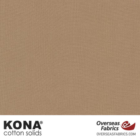 Kona Cotton Solids Cobblestone - 44" wide - Robert Kaufman quilting fabric