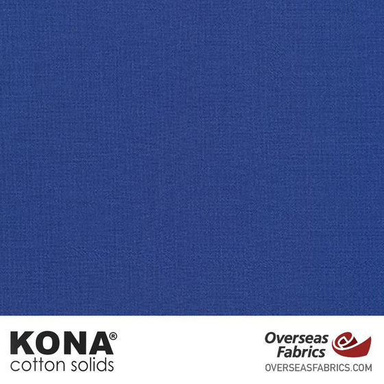 Kona Cotton Solids Deep Blue - 44" wide - Robert Kaufman quilting fabric