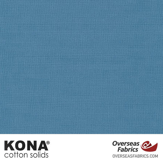 Kona Cotton Solids Delft - 44" wide - Robert Kaufman quilting fabric