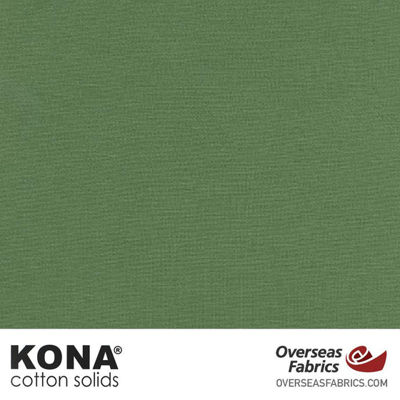Kona Cotton Solids Dill - 44" wide - Robert Kaufman quilting fabric