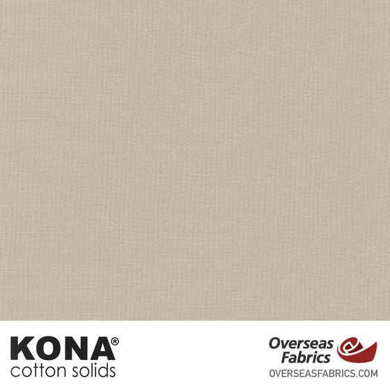 Kona Cotton Solids Doeskin - 44" wide - Robert Kaufman quilting fabric