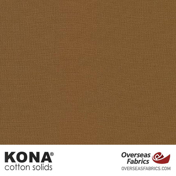 Kona Cotton Solids Earth - 44" wide - Robert Kaufman quilting fabric