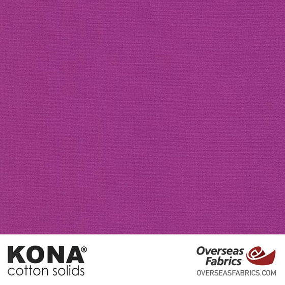 Kona Cotton Solids Geranium - 44" wide - Robert Kaufman quilting fabric