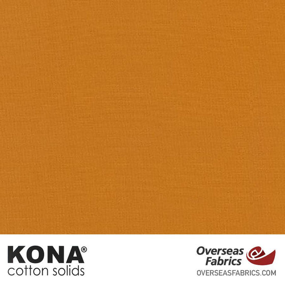 Kona Cotton Solids Gold - 44" wide - Robert Kaufman quilting fabric