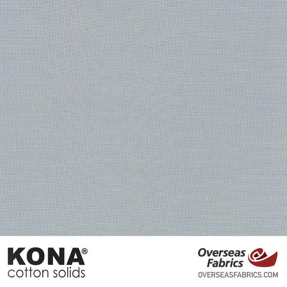 Kona Cotton Solids Iron - 44" wide - Robert Kaufman quilting fabric
