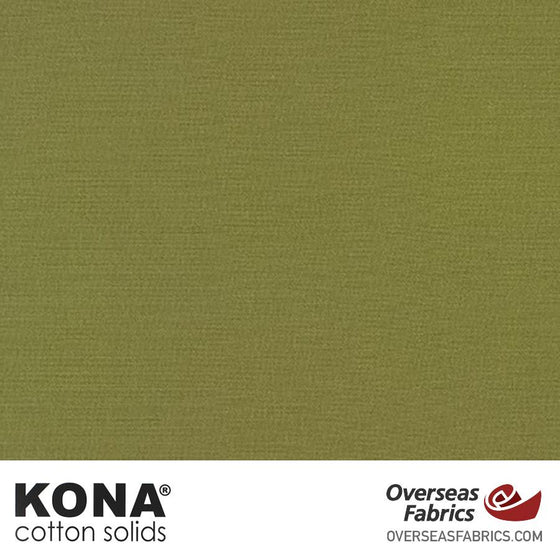 Kona Cotton Solids Ivy - 44" wide - Robert Kaufman quilting fabric