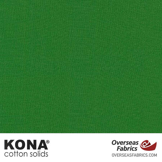 Kona Cotton Solids Jungle - 44" wide - Robert Kaufman quilting fabric