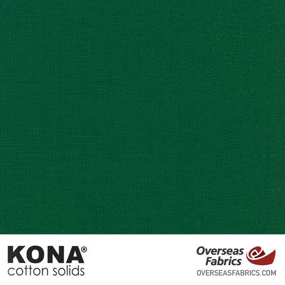 Kona Cotton Solids Kelly - 44" wide - Robert Kaufman quilting fabric