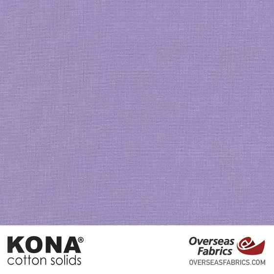 Kona Cotton Solids Lavender - 44" wide - Robert Kaufman quilting fabric