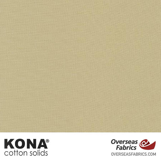 Kona Cotton Solids Limestone - 44" wide - Robert Kaufman quilting fabric