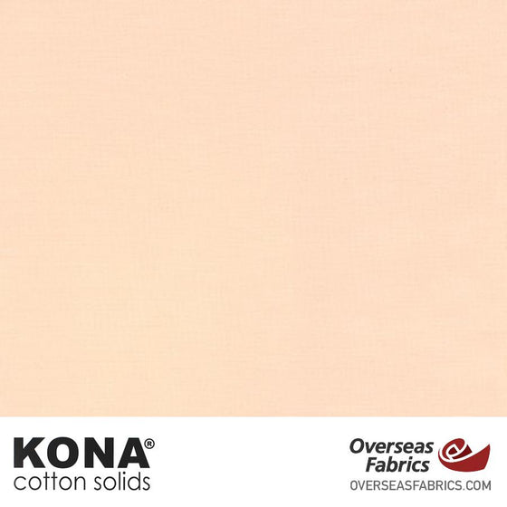 Kona Cotton Solids Lt Parfait - 44" wide - Robert Kaufman quilting fabric