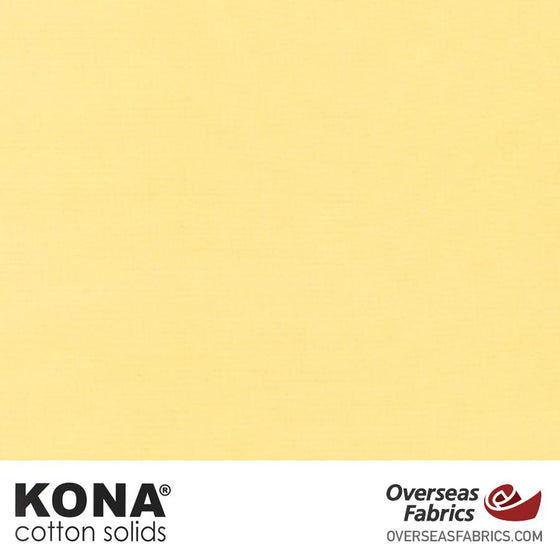 Kona Cotton Solids Maize - 44" wide - Robert Kaufman quilting fabric