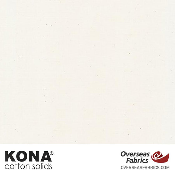 Kona Cotton Solids Natural - 44" wide - Robert Kaufman quilting fabric
