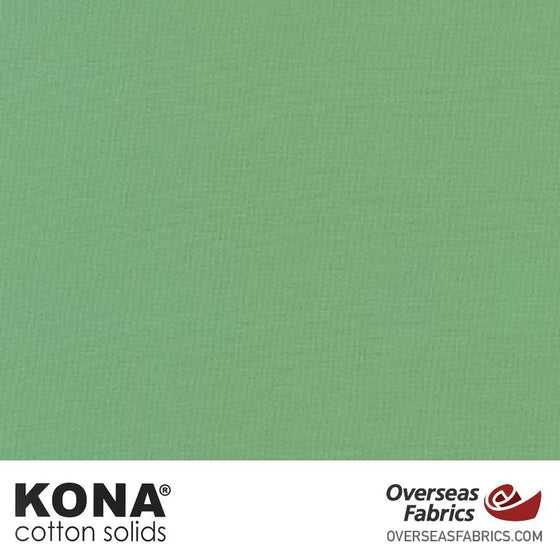 Kona Cotton Solids Old Green - 44" wide - Robert Kaufman quilting fabric
